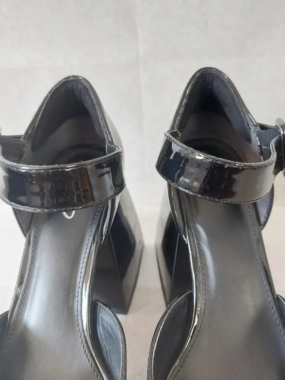 Circus By Sam Edelman Karlie Platform Mary Jane Pumps Patent Leather 7.5 Witchy - Picture 7 of 11